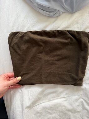 Better Be Chocolate Brown Strapless Bandeau